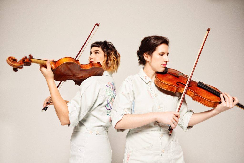 andPlay: Maya Bennardo, violin, and Hannah Levinson, viola
